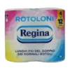 REGINA CARTA IGIENICA 4 ROTOLONI 2 VELI 500 STRAPPI