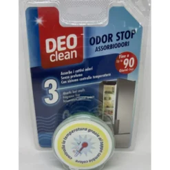 RELEVI DEO CLEAN ODOR STOP ASSORBIODORI GEL CON ALGHE MARINE E TAPPO CONTROLLA TEMPERATURA BLISTER 1 PZ DA 40 GRAMMI