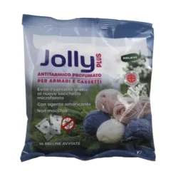 RELEVI JOLLY PLUS ANTITARMICO PROFUMATO 16 PALLINE AVVOLTE BUSTA 100 GR