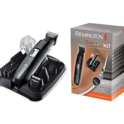 REMINGTON GROOM KIT - RASOIO RICARICABILE - ACCESSORI - BASE DI APPOGGIO