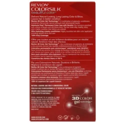 REVLON COLOR SILK 60 BIONDO CENERE SCURO PERMAMENTE SENZA AMMONIACA