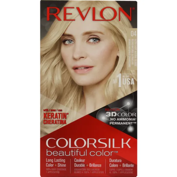REVLON COLOR SILK 04 BIONDO NATURALE CHIARISSIMO PERMAMENTE SENZA AMMONIACA