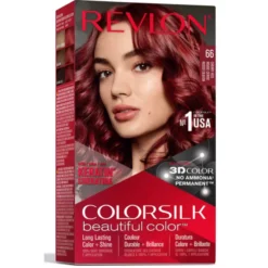 REVLON COLOR SILK 66 ROSSO CILIEGIA PERMANENTE SENZA AMMONICA