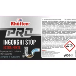 RHUTTEN PRO INGORGHI STOP POLVERE EXTRA FORTE BARATTOLO 600 grammi