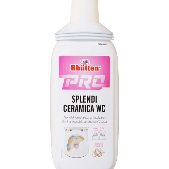 RHUTTEN PRO SPLENDI CERAMICA WC GEL DISINCROSTANTE ANTICALCARE 750 ML
