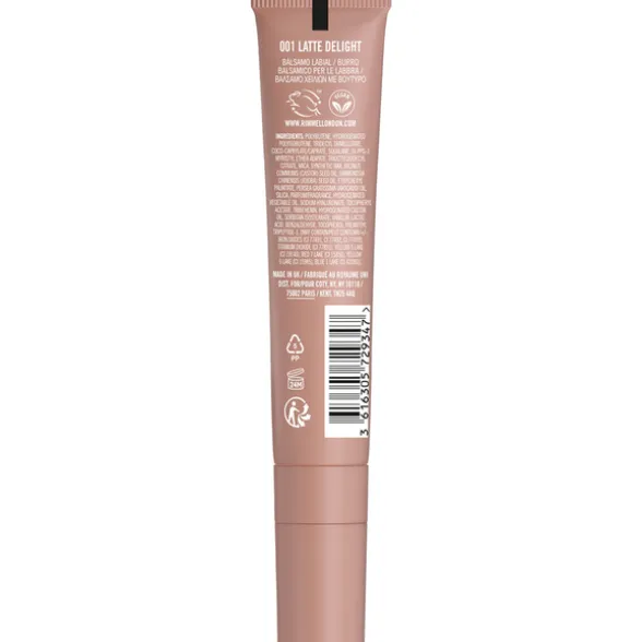 RIMMEL BALSAMO LABBRA OH MY GLOSS BUTTER ME UP 01 LATTE DELIGHT