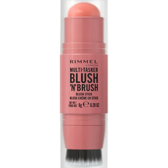 RIMMEL BLUSH MULTITASKER BLUSH'N'BRUSH 100 COTTON CANDY