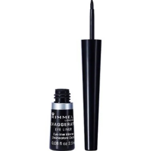 RIMMEL EYE LINER EXAGGERATE 100% BLACK