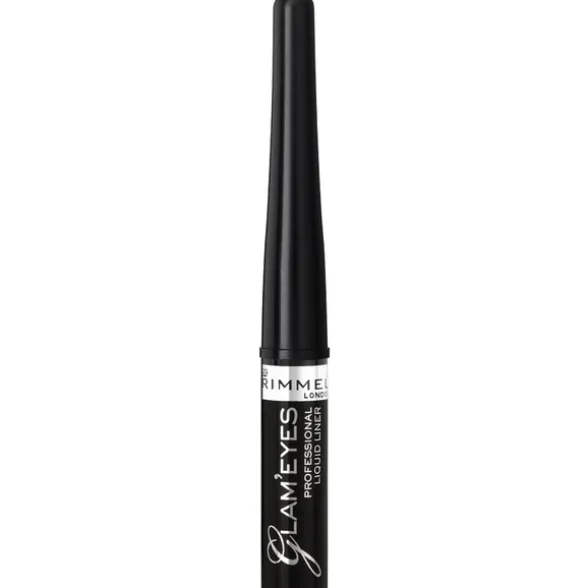 RIMMEL EYE LINER LIQUIDO GLAM'EYES N.1 BLACK GLAMOUR