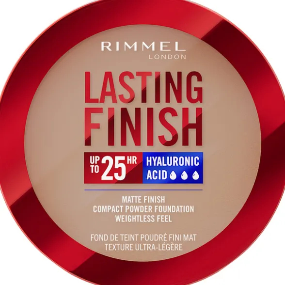 RIMMEL FONDOTINTA COMPACT POWDER LASTING FINISH 25 ON.09 HONEY