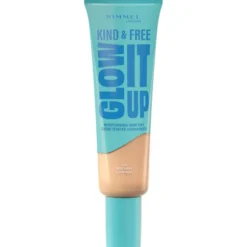 RIMMEL FONDOTINTA KIND&FREE GLOW IT UP N.10 ROSE IVORY