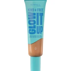 RIMMEL FONDOTINTA KIND&FREE GLOW IT UP N.303 HONEY