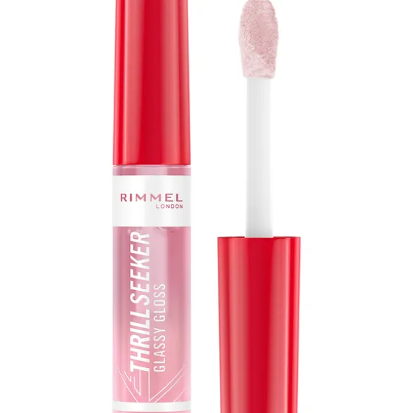 RIMMEL LUCIDALABBRA THRILL SEEKER GLASSY GLOSS N.100 COCO SUGA