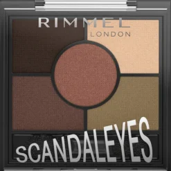 RIMMEL PALETTE OMBRETTI 5 PAN SCANDAL'EYES N.02 BRIXTON BROWN