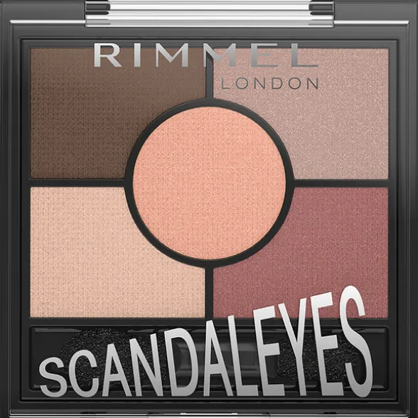 RIMMEL PALETTE OMBRETTI 5 PAN SCANDAL'EYES N.03 ROSE QUARTZ