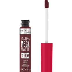 RIMMEL ROSSETTO LIQUIDO LASTING MEGA MATTE 16 ON.810 PLUM THIS SHOW