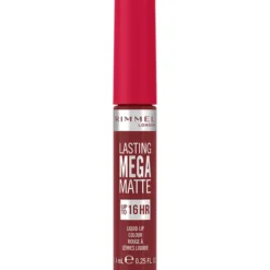 RIMMEL ROSSETTO LIQUIDO LASTING MEGA MATTE 16 ON.930 RUBY PASSION