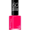 RIMMEL SMALTO 60 SECONDI SUPER SHINE N.300 GLASTON-BERRY (ROSSO CORALLO)