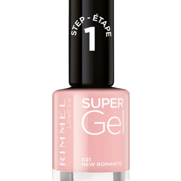 RIMMEL SMALTO SUPER GEL LUNGA DURATA N.21 NEW ROMANTIC