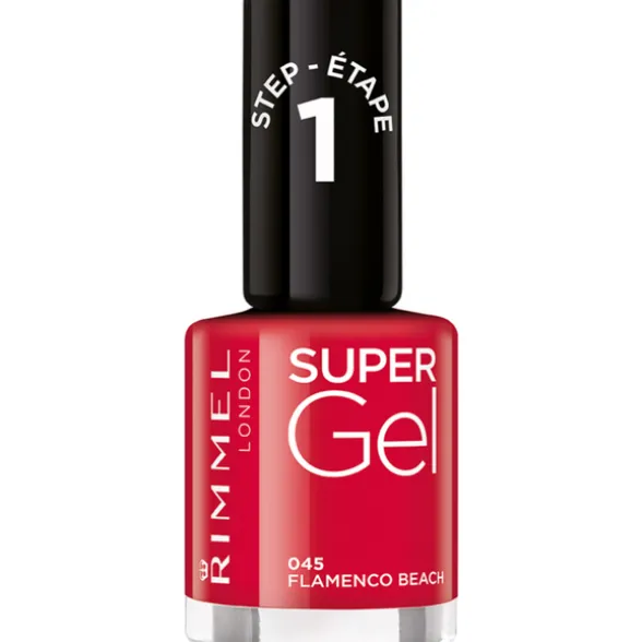 RIMMEL SMALTO SUPER GEL LUNGA DURATA N.45 FLAMENCO BEACH
