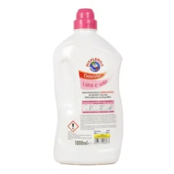 RISPLENDO DETERSIVO LIQUIDO BUCATO MANO e LAVATRICE LANA e SETA 16 LAVAGGI 1 LT
