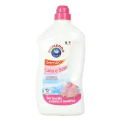 RISPLENDO DETERSIVO LIQUIDO BUCATO MANO e LAVATRICE LANA e SETA 16 LAVAGGI 1 LT