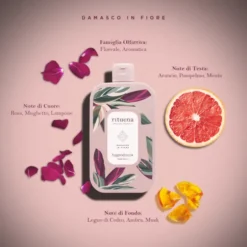 RITUENA DAMASCO IN FIORE BAGNODOCCIA 400 ML
