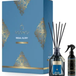ROOMOI COFANETTO REGAL GLORY REED DIFFUSER 200 ML + SPRAY 100 ML + BASTONCINI