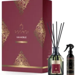 ROOMOI COFANETTO VIN NOBLE; REED DIFFUSER 200 ML + SPRAY 100 ML + BASTONCINI