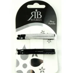 ROYAL BEAUTY 4 BARRETTE CON STRASS