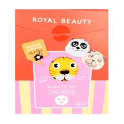 ROYAL BEAUTY COFANETTO SHOPPER 7 TISSUES MASK ANIMAL STYLE