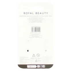 ROYAL BEAUTY COPPIA PINZE PER CAPELLI NERA