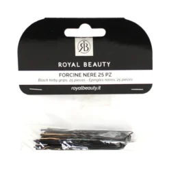 ROYAL BEAUTY FORCINE NERE 25 PEZZI