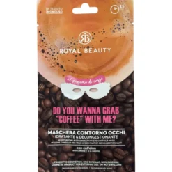 ROYAL BEAUTY MASCHERA OCCHI IDRATANTE E ANTIOSSIDANTE AL PROFUMO DI CAFFE' 6 ML