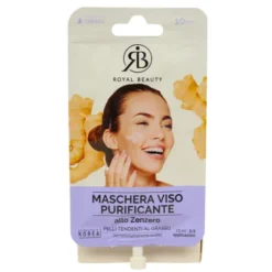 ROYAL BEAUTY MASCHERA VISO ALLO ZENZERO MONODOSE