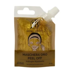 ROYAL BEAUTY MASCHERA VISO BUSTINA SQUEEZE GOLD