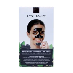 ROYAL BEAUTY MASCHERA VISO NERA PEEL OFF PUNTI NERI