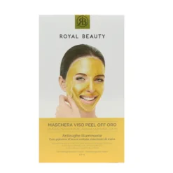 ROYAL BEAUTY MASCHERA VISO ORO IN TUBO