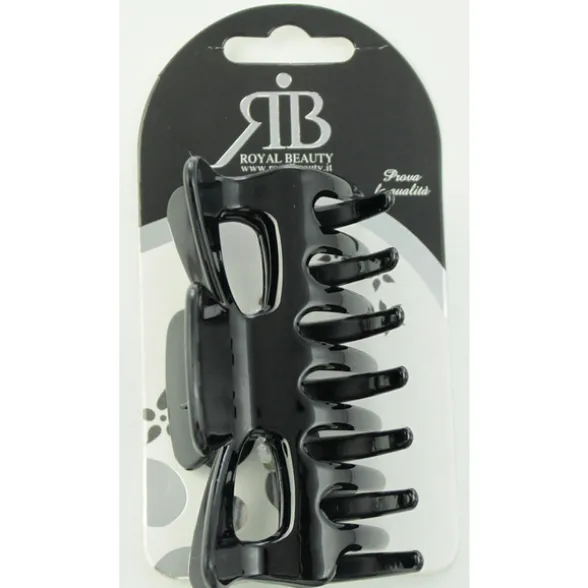 ROYAL BEAUTY PINZA PER CAPELLI CLASSICA NERA