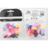 ROYAL BEAUTY 24 PINZETTE MINI PER CAPELLI COLORI ASSORTITI
