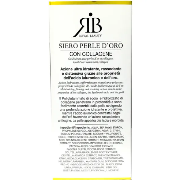 ROYAL BEAUTY SIERO PERLE D'ORO ULTRA IDRATANTE 60 ML