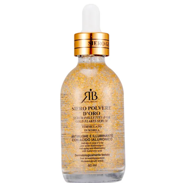ROYAL BEAUTY SIERO POLVERE D'ORO ANTIRUGHE ILLUMINANTE 60 ML