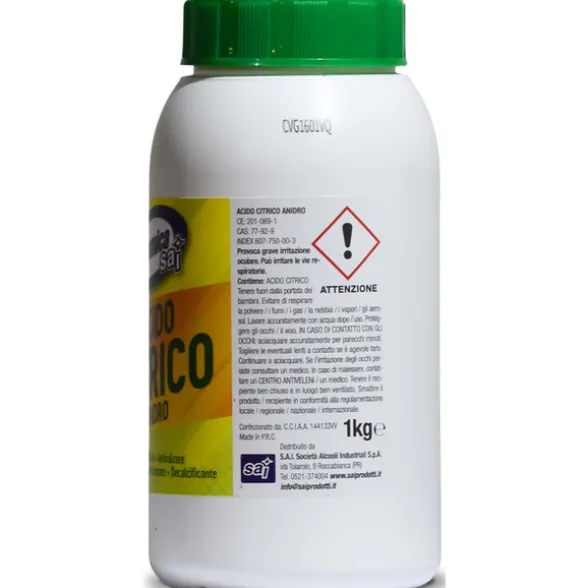SAI VERAMICA ACIDO CITRICO ANIDRO KG 1