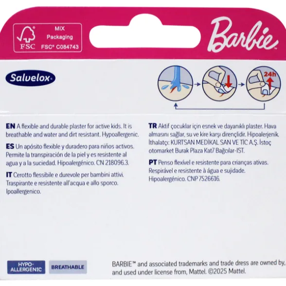 SALVELOX 14 CEROTTI BARBIE