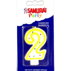 SAMURAI PARTY CANDELA COMPONIBILE N.2