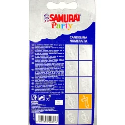 SAMURAI PARTY CANDELA COMPONIBILE N.7