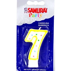 SAMURAI PARTY CANDELA COMPONIBILE N.7