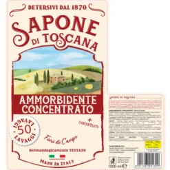 SAPONE DI TOSCANA AMMORBIDENTE CONCENTRATO FIORI DI CAMPO50 LAVAGGI 1 LITRO