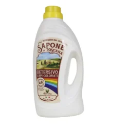 SAPONE DI TOSCANA DETERSIVO LIQUIDO BUCATO LAVATRICE ALOE VERA PER CAPI COLORATI 40 LAVAGGI 1,850 LITRI