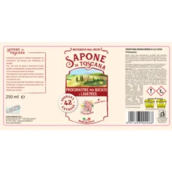 SAPONE DI TOSCANA PROFUMATORE PER BUCATO E LAVATRICE PRIMAVERA 42 LAVAGGI 250 ML
